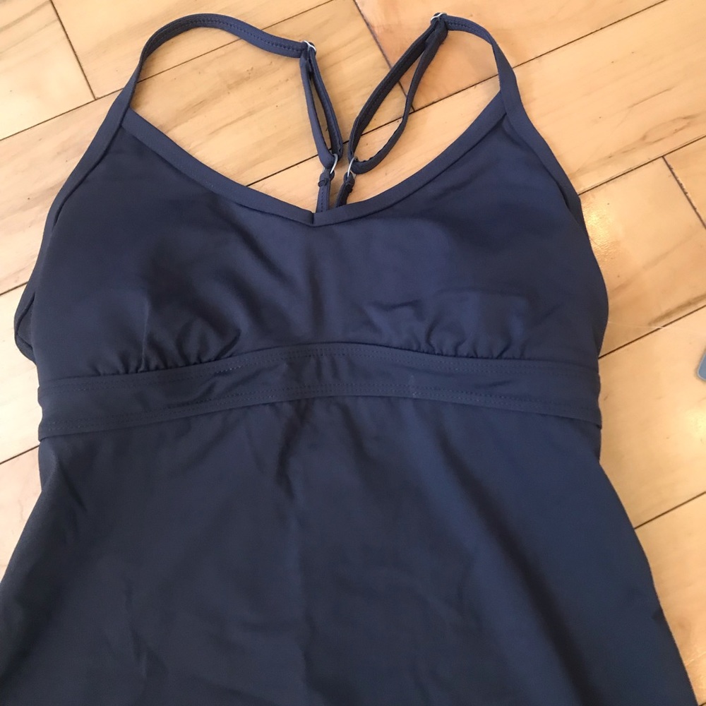 Athleta Shorebreak Dress XXS Asphalt Gray